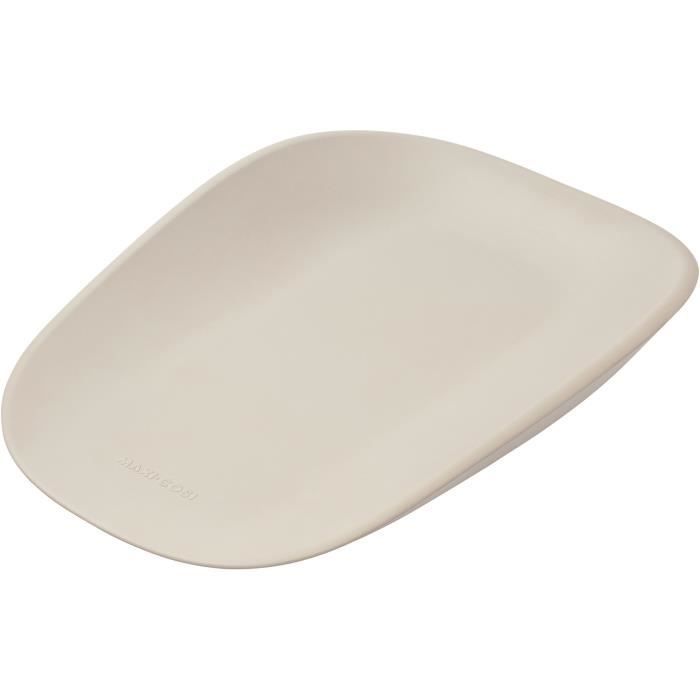 Cambiador Maxi-Cosi Mavis para bebé, 50x70 cm, desde el nacimiento, fácil de limpiar, base antideslizante, color beige elegante.