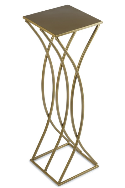 Kwietnik nowoczesny stojak złoty 75 cm GLAM