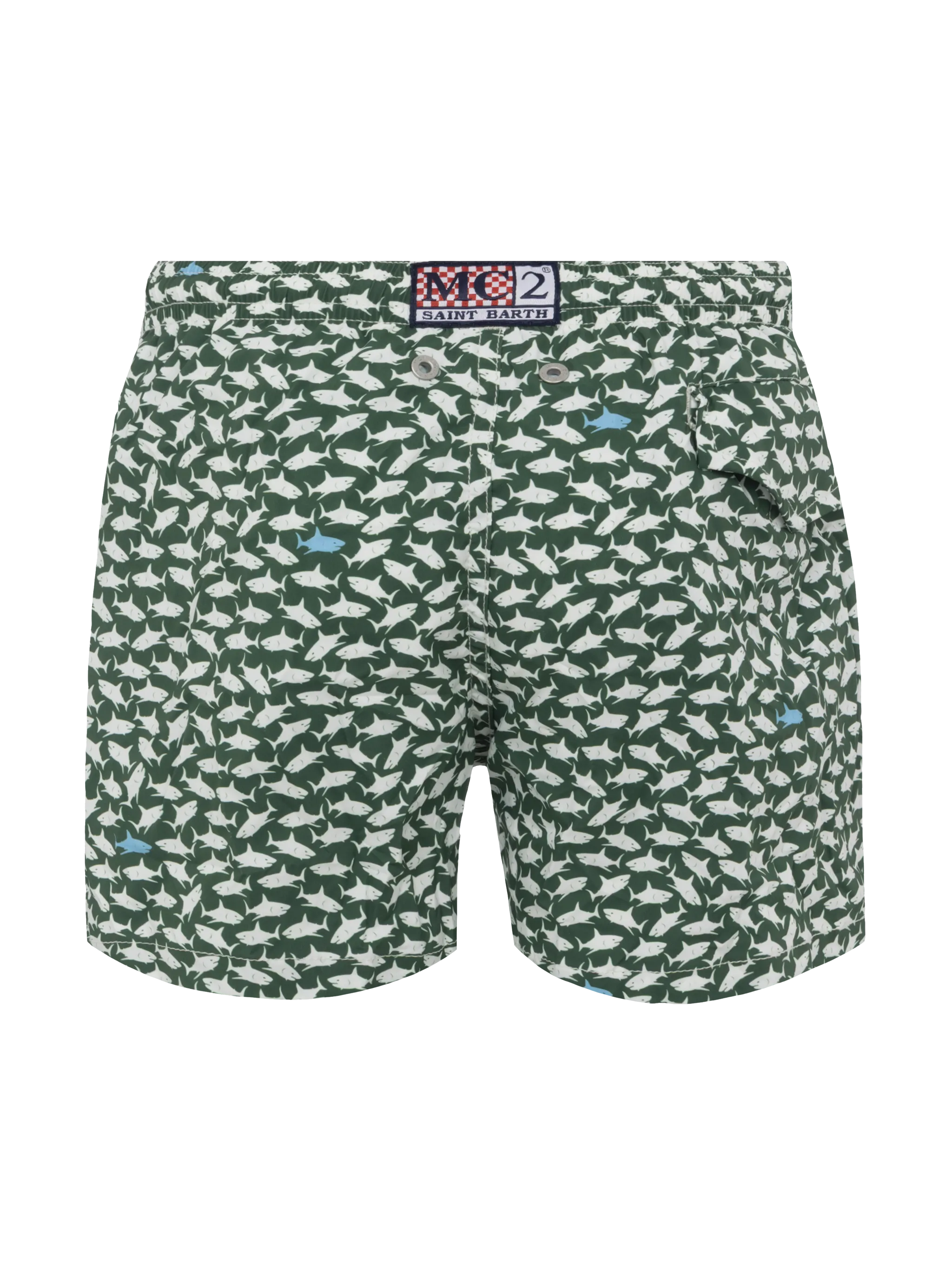 Costume mare Comfort Light con stampa squali