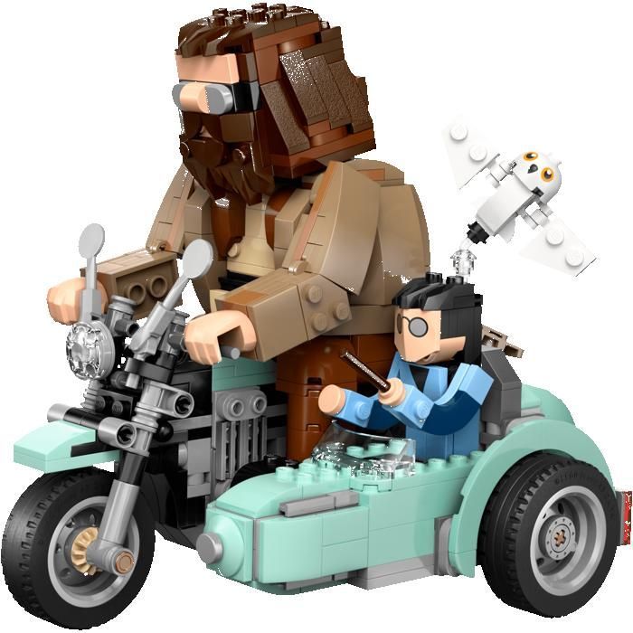 LEGO Harry Potter 76443 La balade en moto de Hagrid™ et Harry Cadeaux Jouets Objets de collection 9+