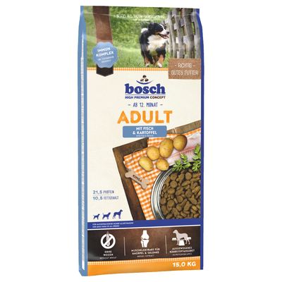 Bosch Adult mit Fisch & Kartoffel Trockenfutter für Hunde