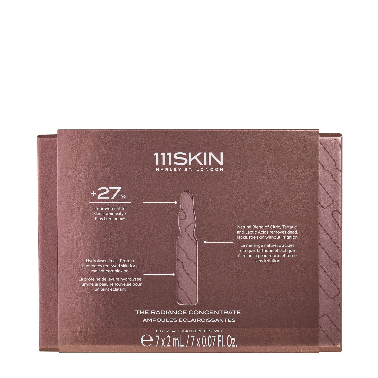 111Skin ampulni serum The Radiance Concentrate – 14 ml
