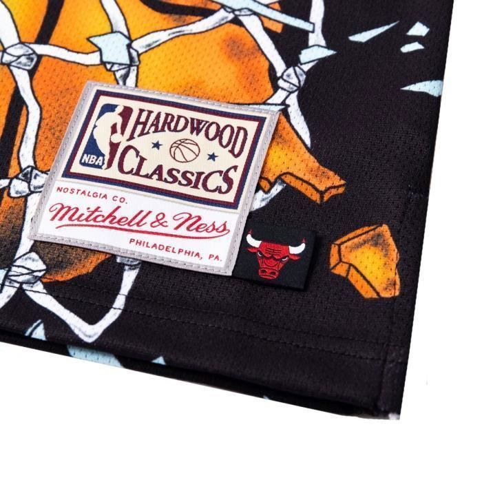 Basketballtrikot – MITCHELL & NESS – Chicago Bulls – Ärmellos – Schwarz – Atmungsaktiv