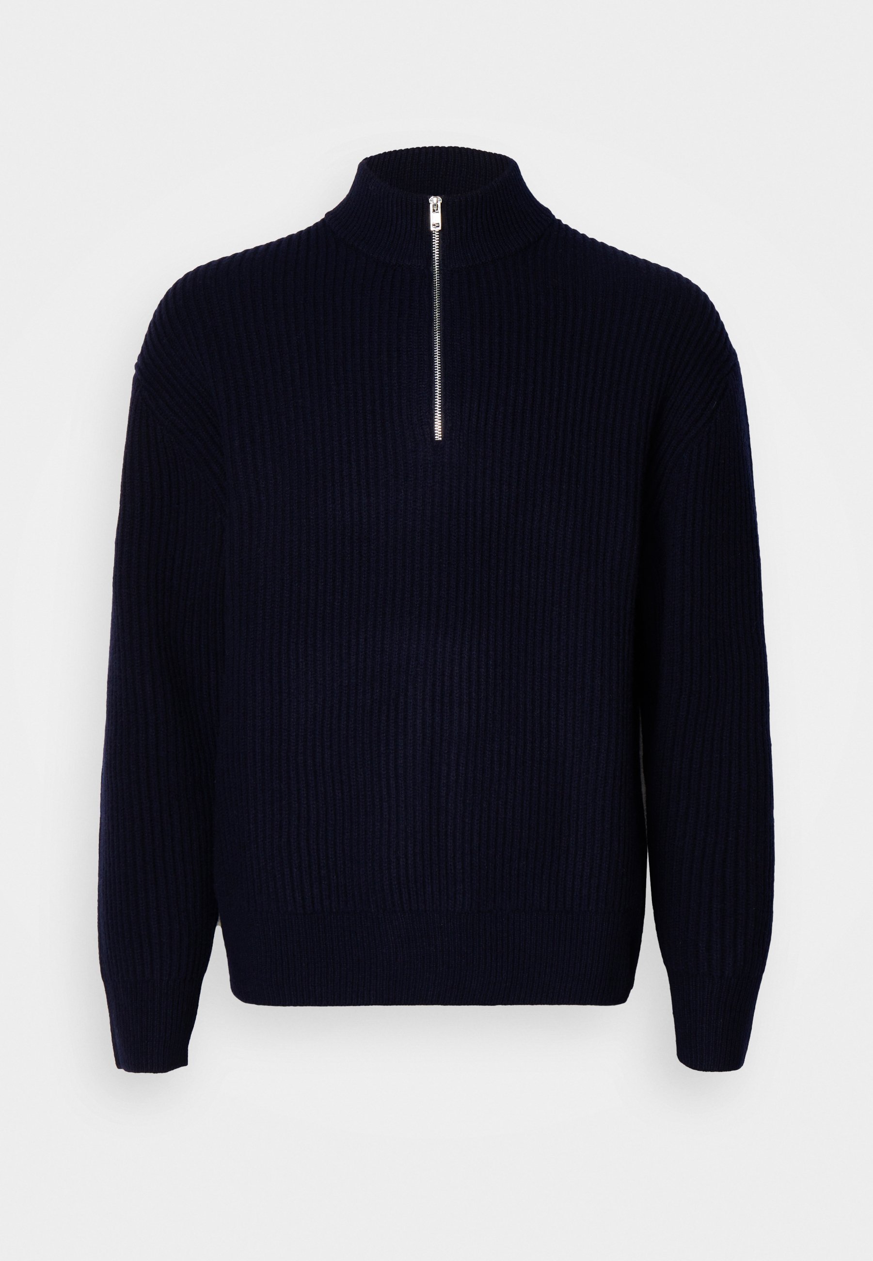 Filippa K HALF ZIP - Trui - marineblauw