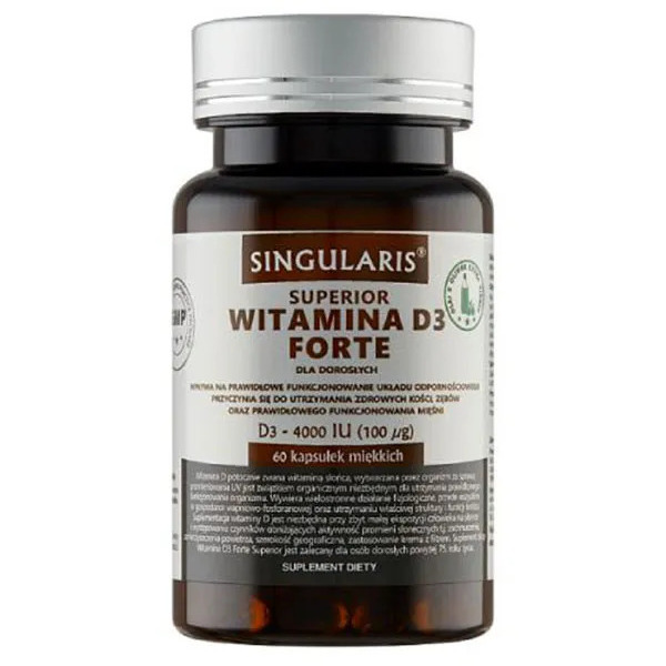 Singularis Vitamīns D3 Forte 4000IU