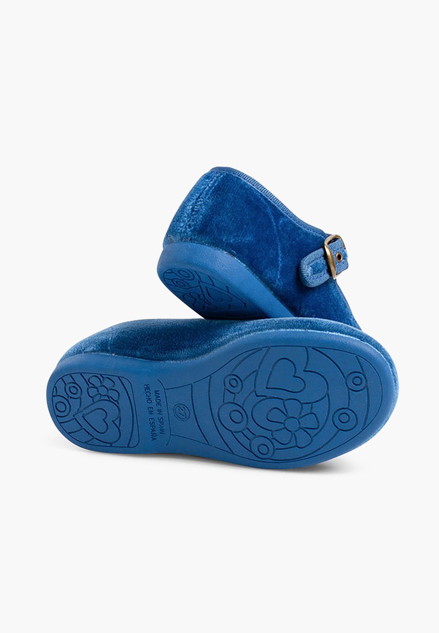 Pisamonas VELVET BUCKLE - Dětské boty - black