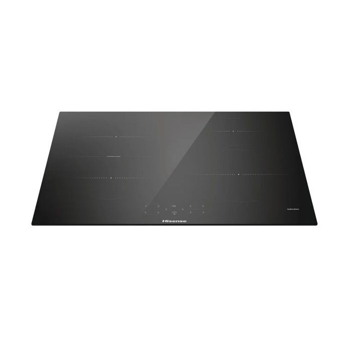 Piano cottura a induzione Hisense da 60 cm con 4 fuochi, 7200 W, nero - HI621FM