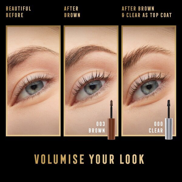 Max Factor 2000 Calorie Brow Sculpt Volumising gel za obrve 003 4,5 ml