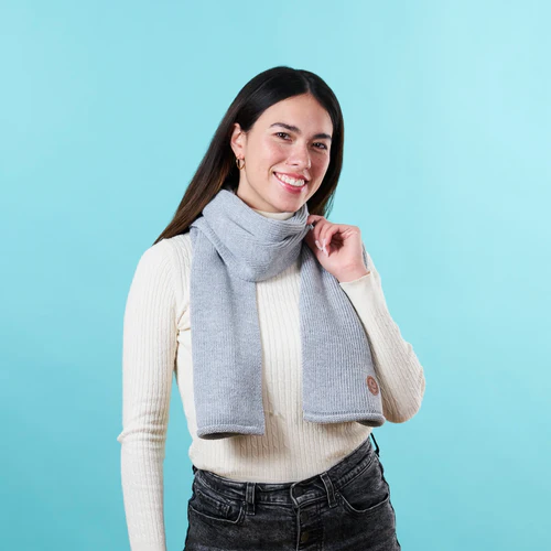 Cabaia Irish Coffee Grey - Grey Scarf