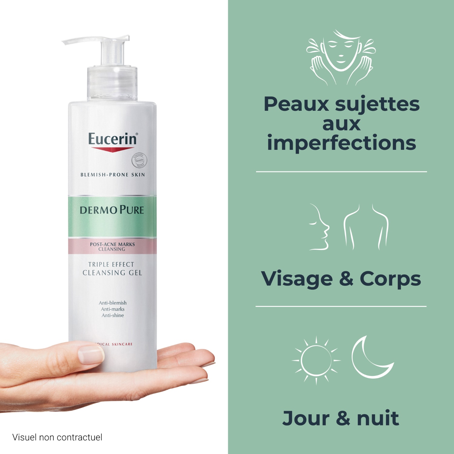 Eucerin DermoPure Gel Nettoyant Triple Action