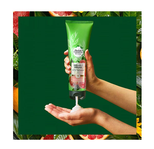 Hvid grapefrugt- og mynteshampoo | 400 ml