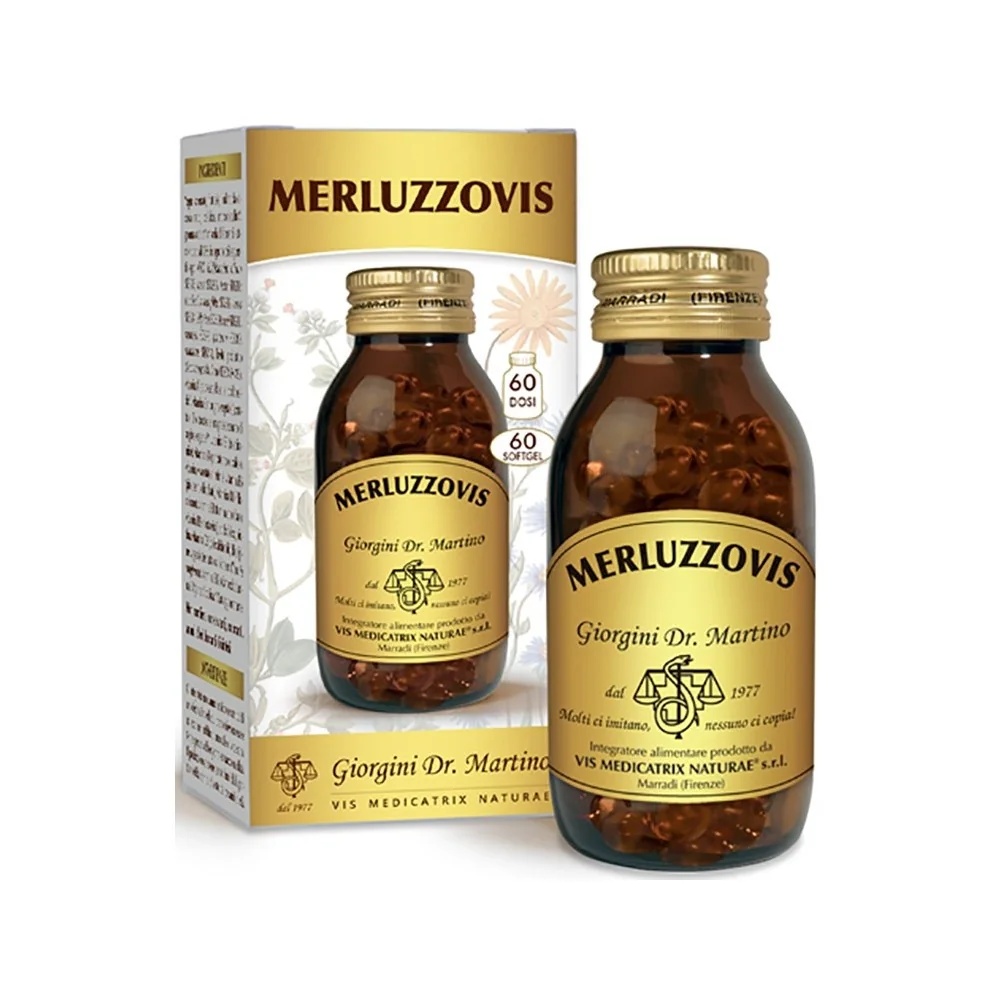 DR. GIORGINI Merluzzovis 60 pehmet geeli