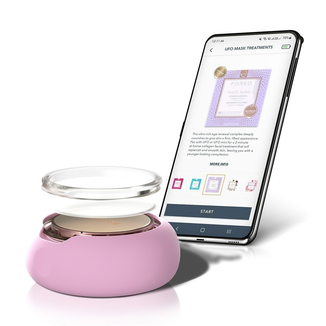 FOREO hidratantna maska UFO™ UFO maske Youth Junkie 2.0 - 6 pari