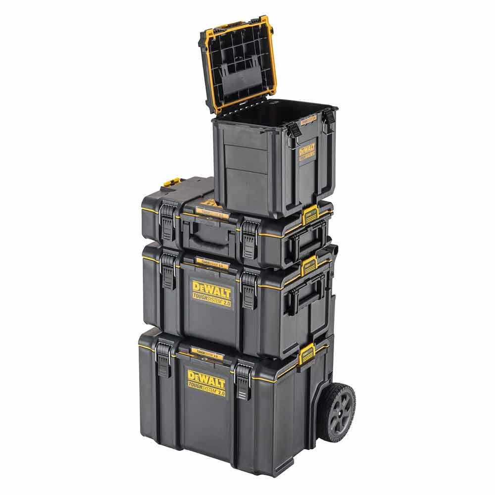 DEWALT TOUGHSYSTEM 2.0 Verktøykasse i halv bredde DWST08035-1
