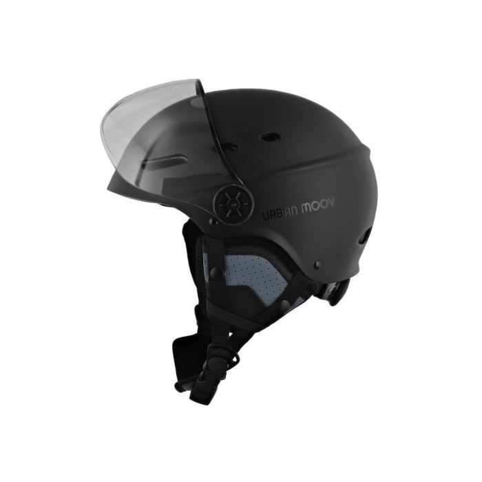 TnB Casco de Protection con Visera para Patinetes/Skate/Patinaje Talla M/L 55-57cm Negro Homologado