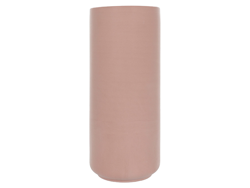 Wazon ceramiczny 25 cm różowy
