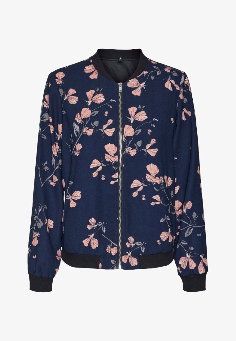 Vero Moda Curve VMNEWHALLIE - Blouson aviateur - ciel nocturne