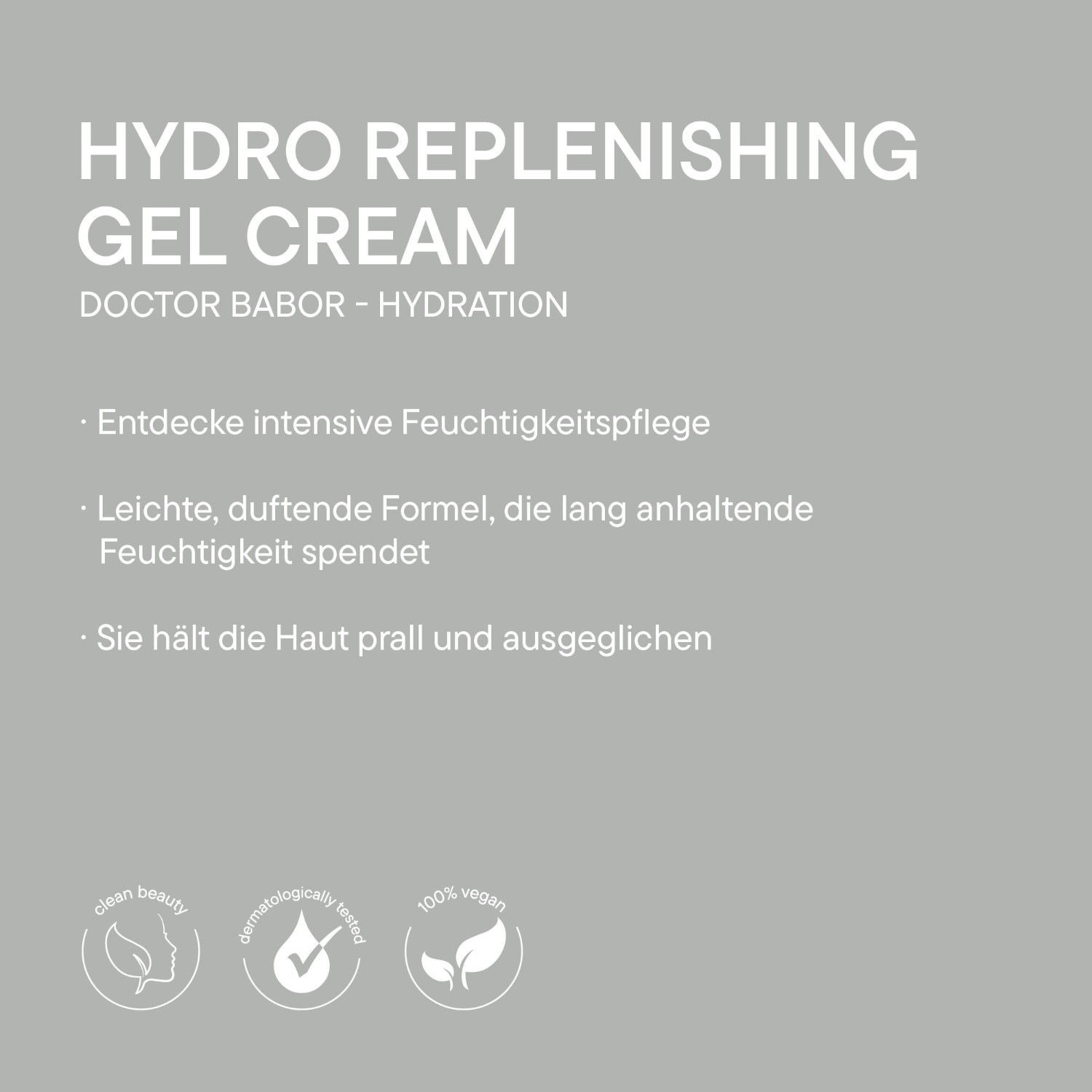 BABOR Pleťový krém Doctor BABOR Hydro Regeneračný gélový krém - 15 ml