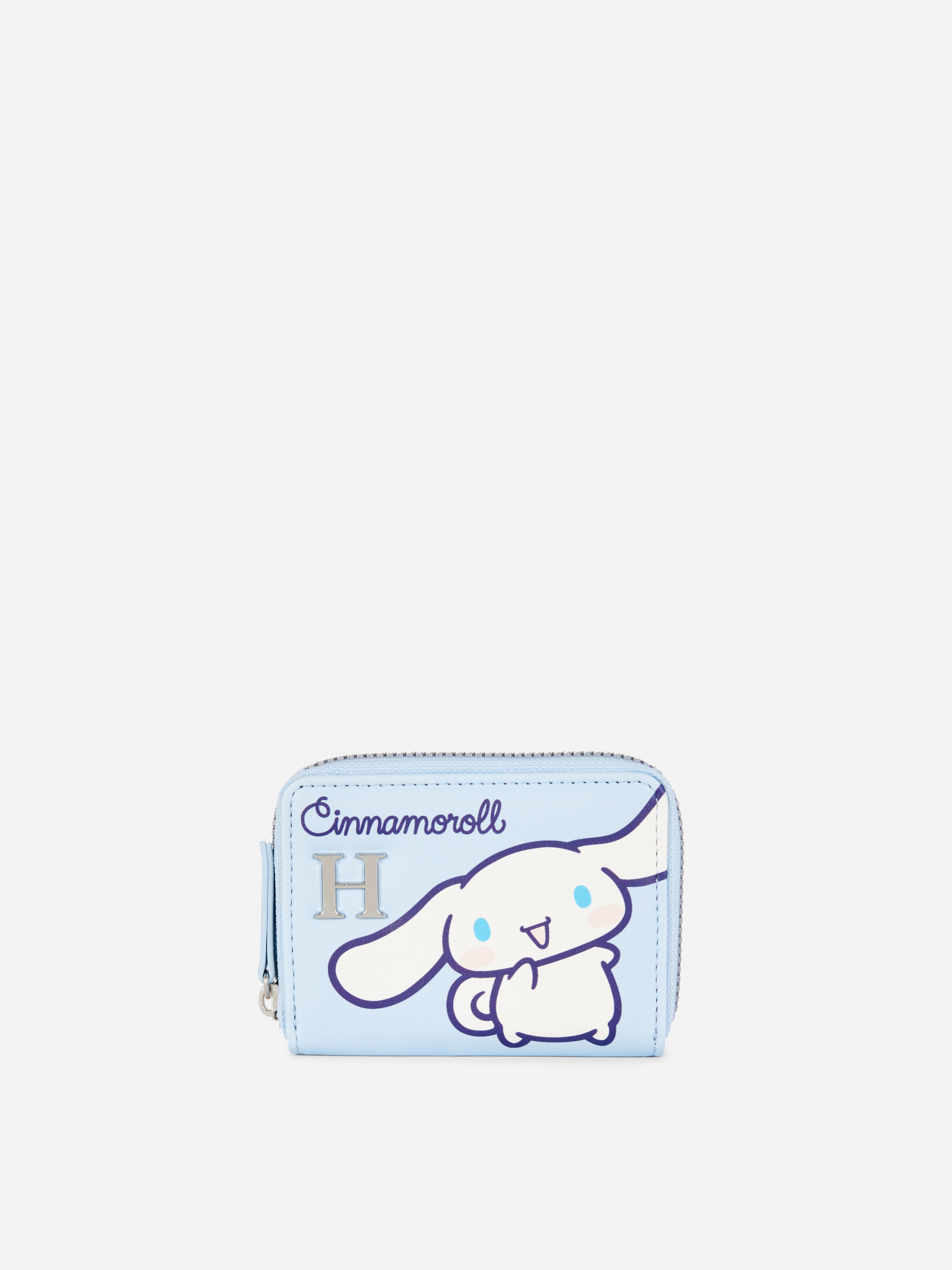 Geldbörse mit Hello-Kitty-Motiv (Cinnamoroll) – Eine niedliche Geldbörse mit Reißverschluss und Cinnamoroll-Design.