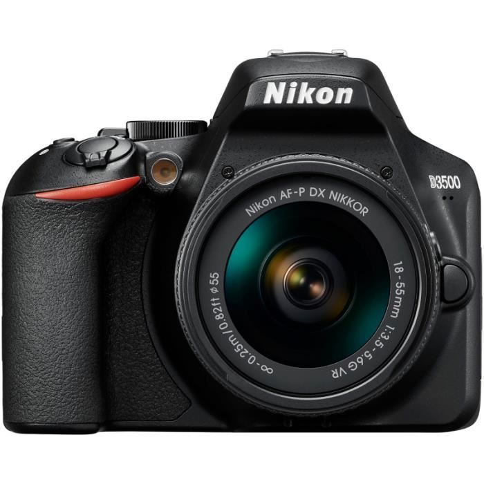 Câmera SLR Nikon D3500 + AF-P 18-55VR