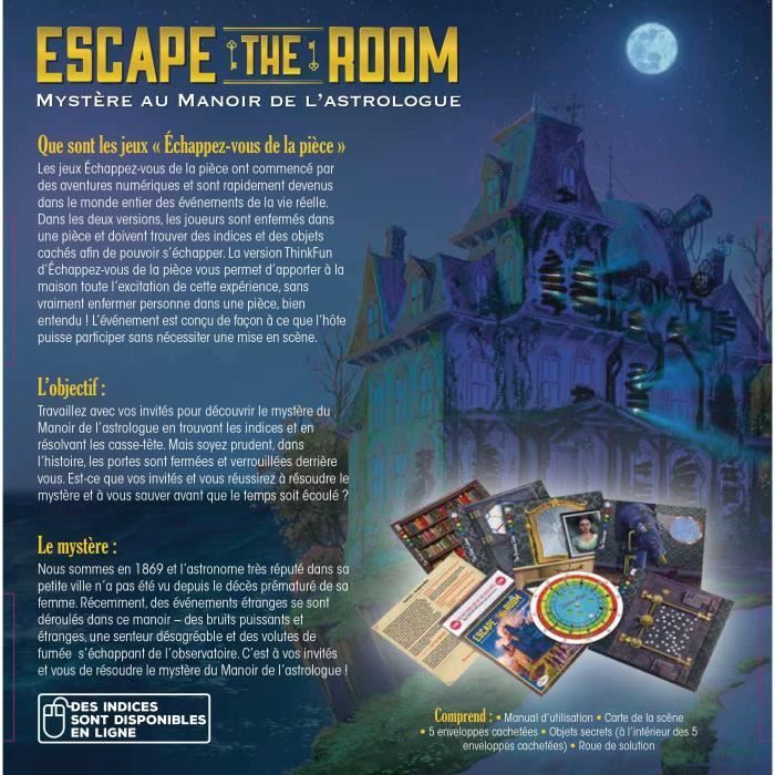Escape the Room - Mystery at the Astrologer's Manor