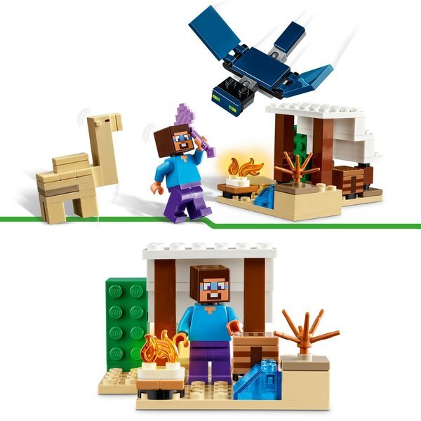 LEGO Minecraft 21251 Stevova puščavska ekspedicija