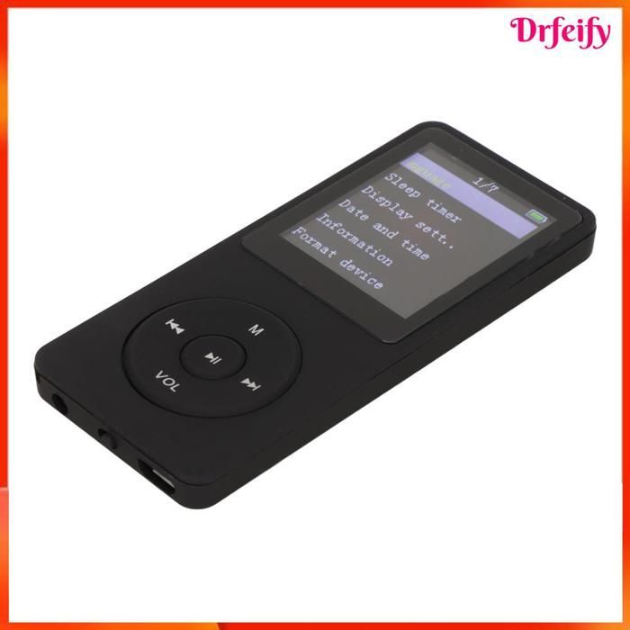 Lettore musicale - AKOZON - MP4 - LCD da 1,8 pollici - Supporta 64 GB - Qualità audio senza perdita di dati
