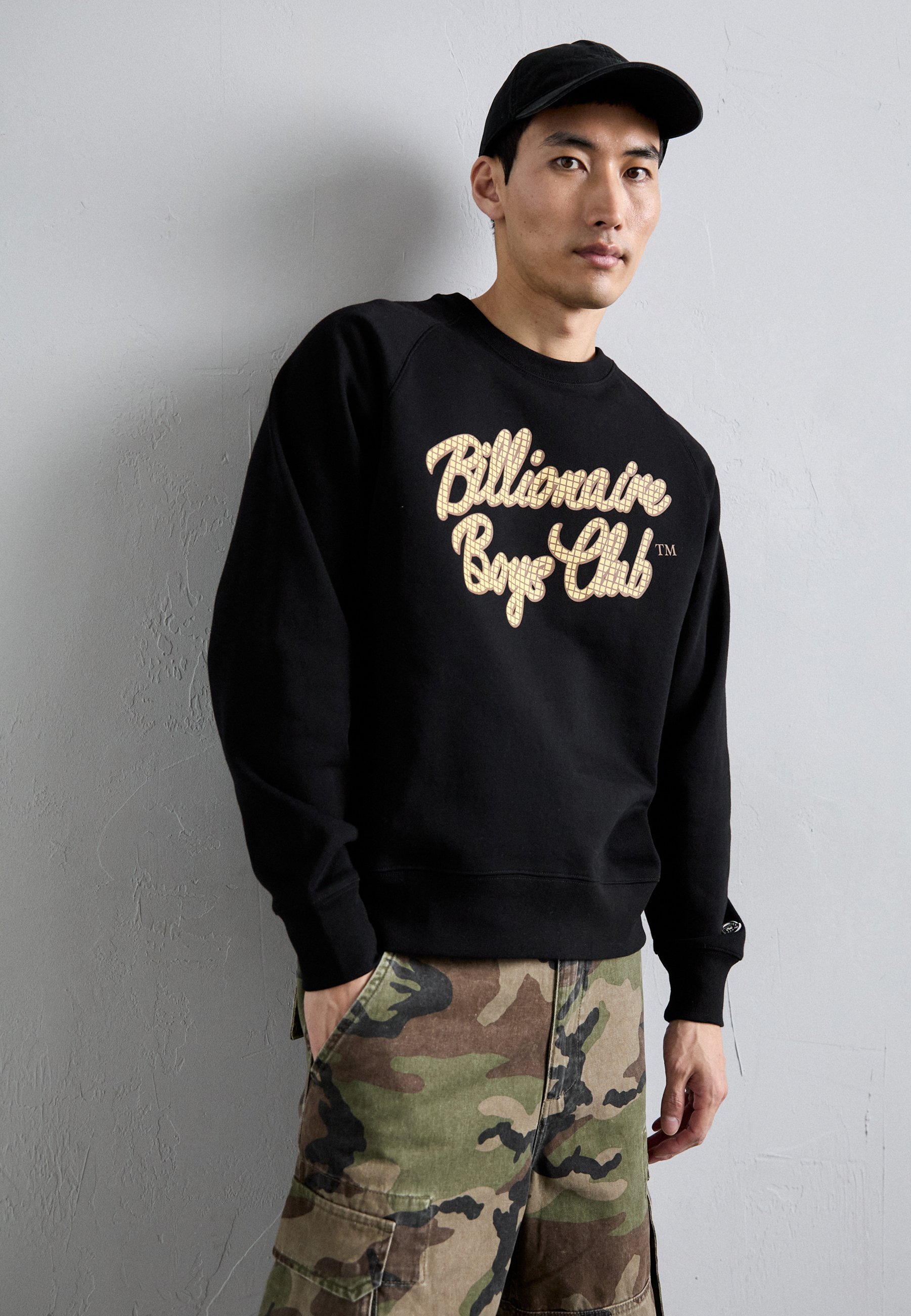 Billionaire Boys Club SCRIPT LOGO CREWNECK - Sweatshirt - zwart