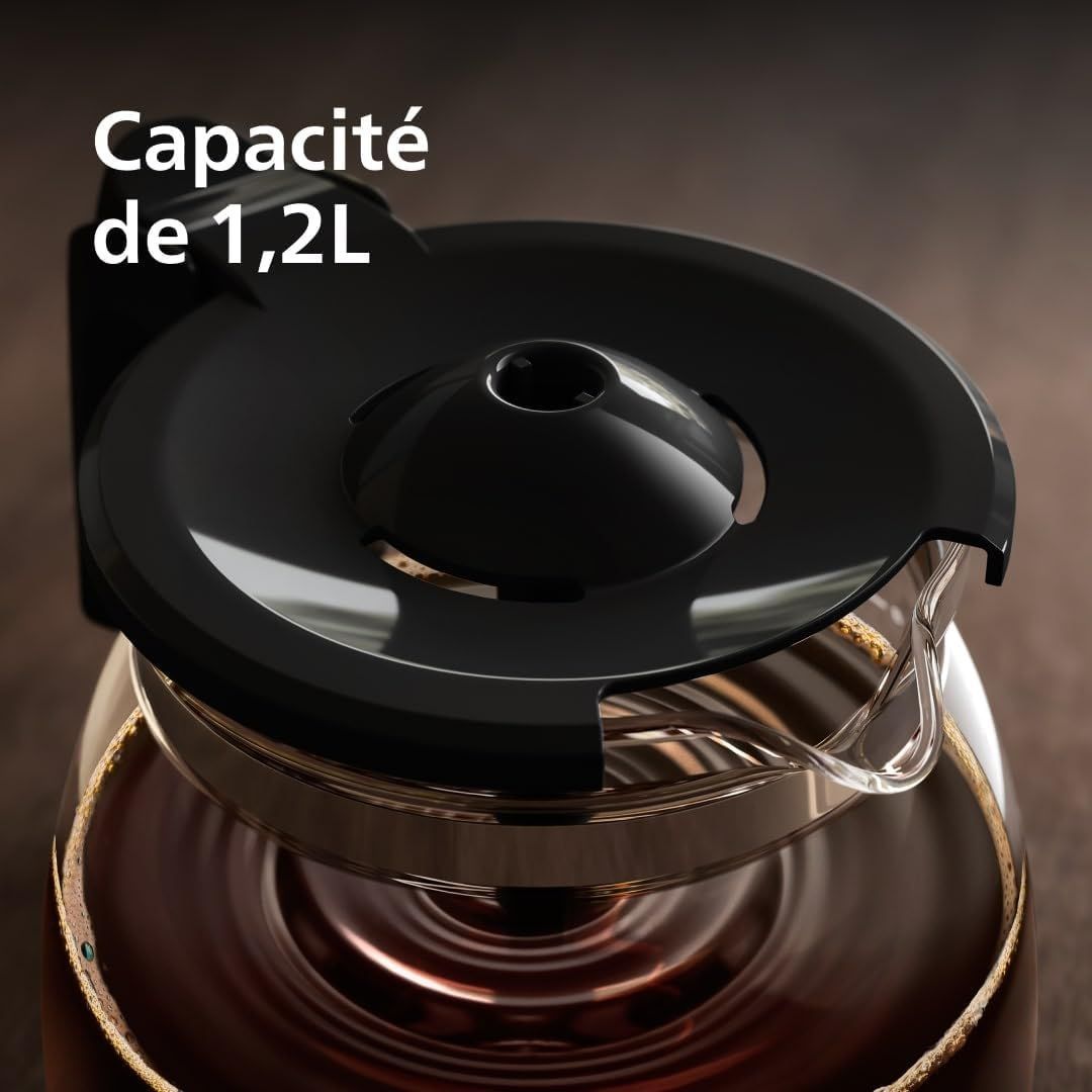 Suodatinkahvinkeitin - PHILIPS - HD7461/20 - Daily Collection - 1,2 l - 1000 W - Musta