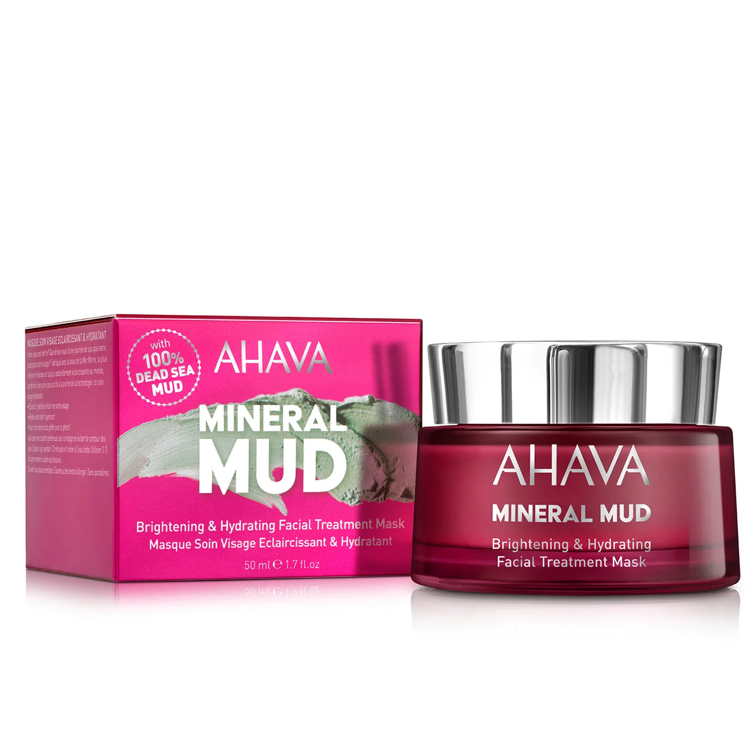 Mask Mineral Mud Brightening & Hydrating Facial Treatment Mask - Maschera Illuminante viso, Maschera Idratante viso