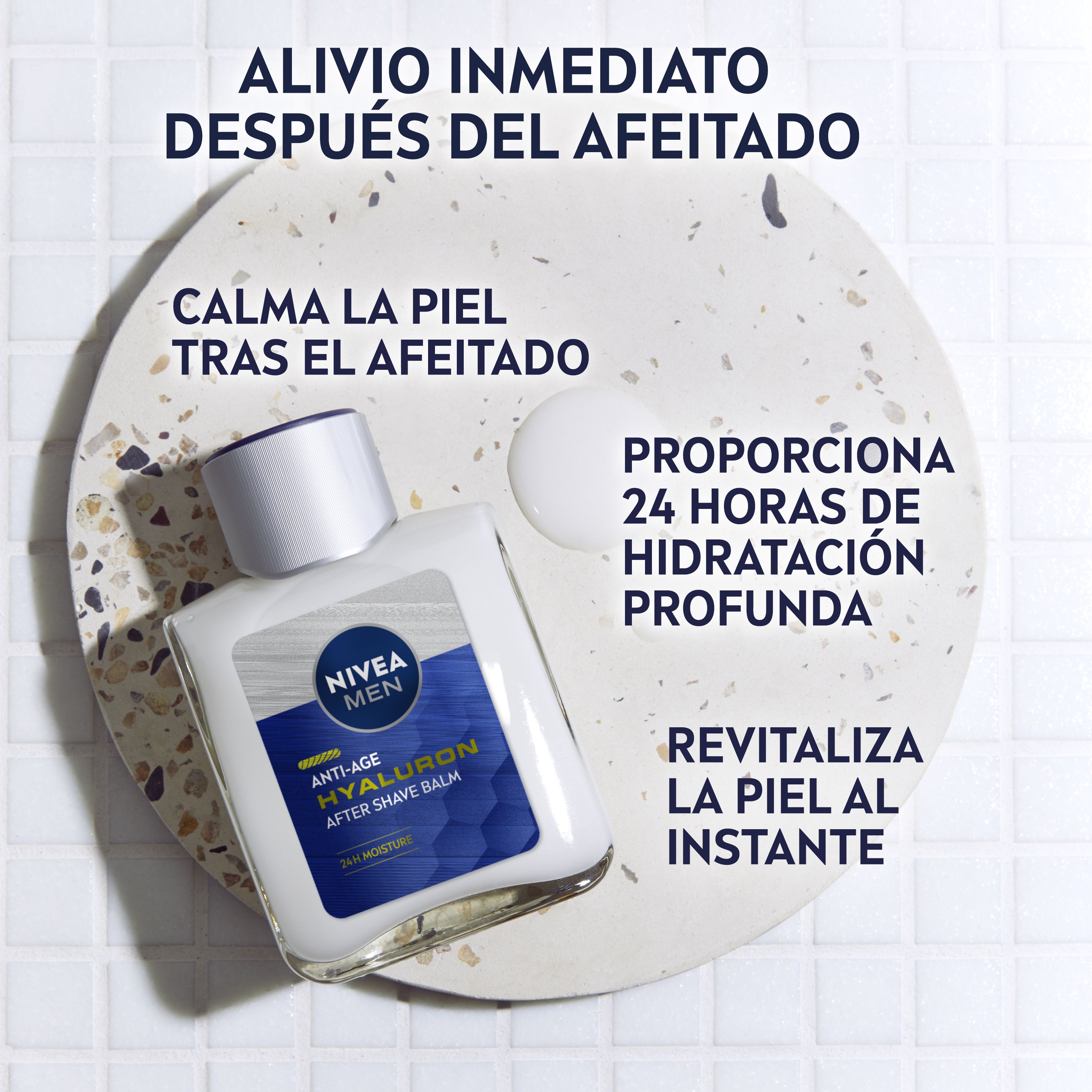 Men Hyaluron Anti-Aging balzam po holení