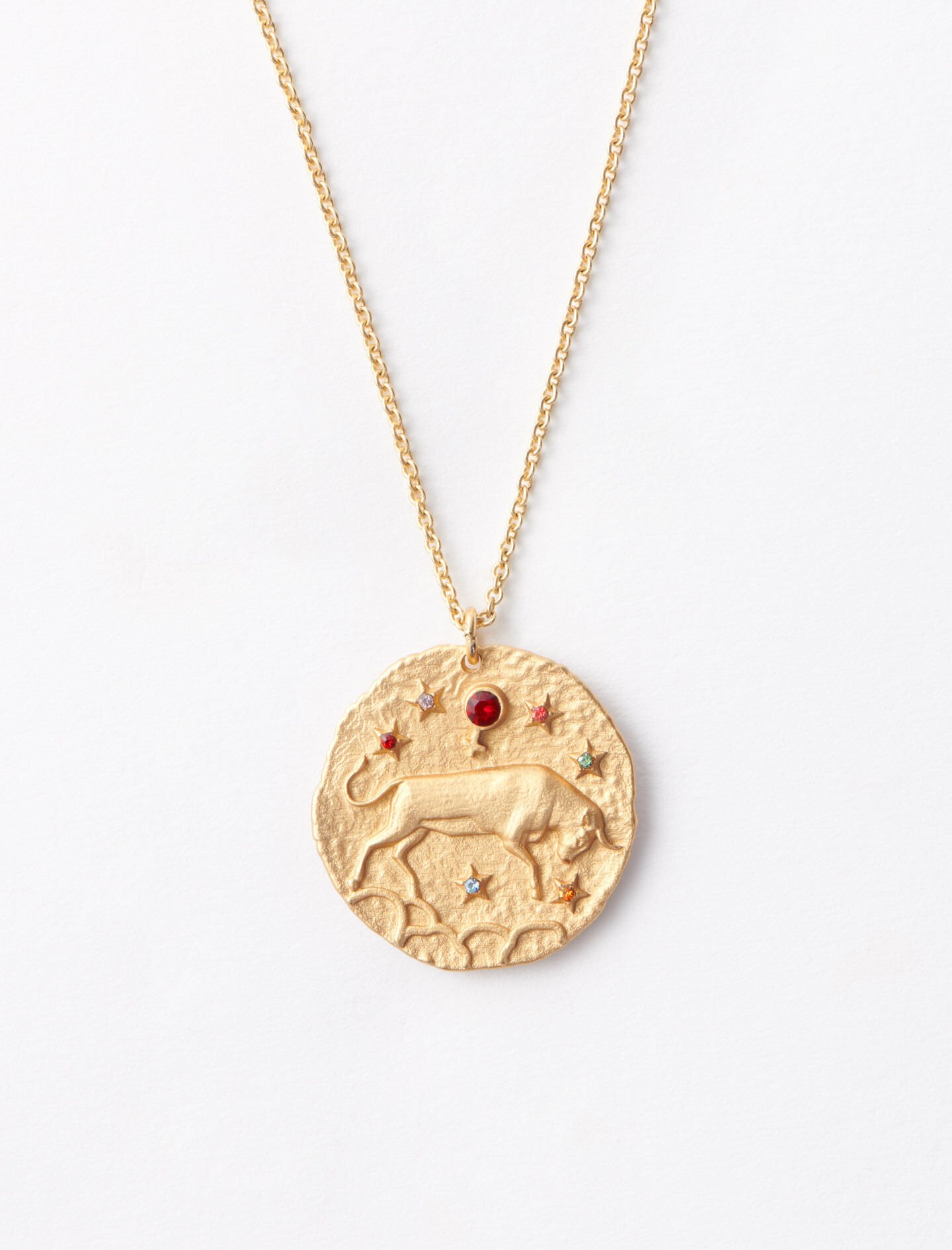 Ketting met het sterrenbeeld Stier - Goud