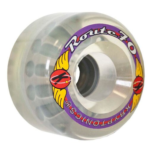 Roue de guidage à rouleaux Kryptonics 70 mm transparente 1 unité