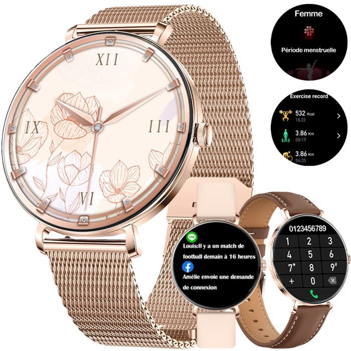 Montre Connectée Femme - WENZYLIQUOX - 1.27