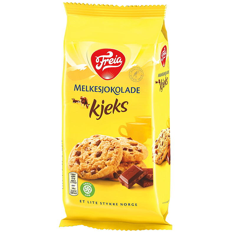 Freia Kekse 184 g Vollmilchschokolade, Freia