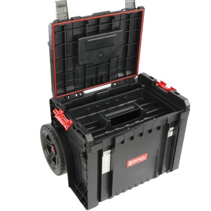 Boîte à outils modulaires - BOTLE - Set 2 organisateurs - H 115 cm - 7 compartiments - Poignée amovible