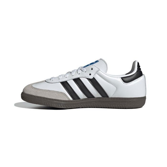 Zapatillas - Adidas - Samba OG J - Blancas - Cordones - Sintéticas