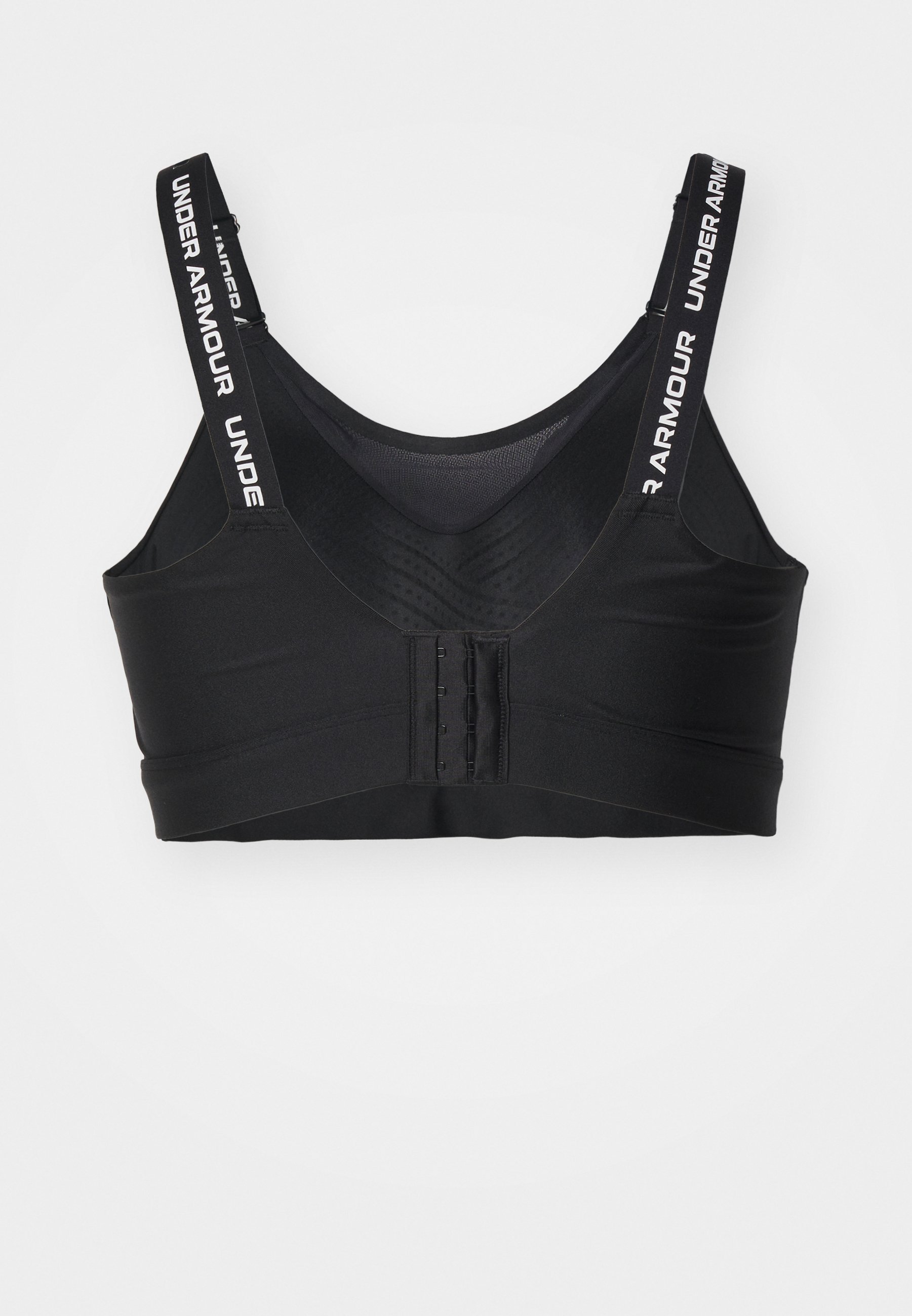 Under Armour INFINITY HIGH 2.0 BRA - Kõrge toestusega spordirinnahoidja - must/valge