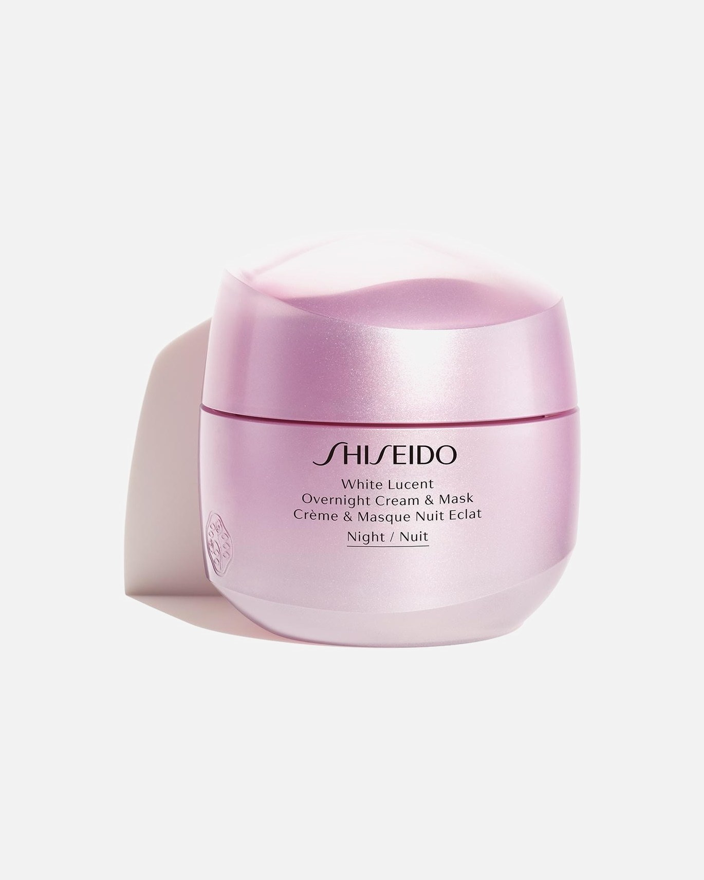 Shiseido Feuchtigteitspendende Maske White Lucent noćna krema i maska - 75 ml