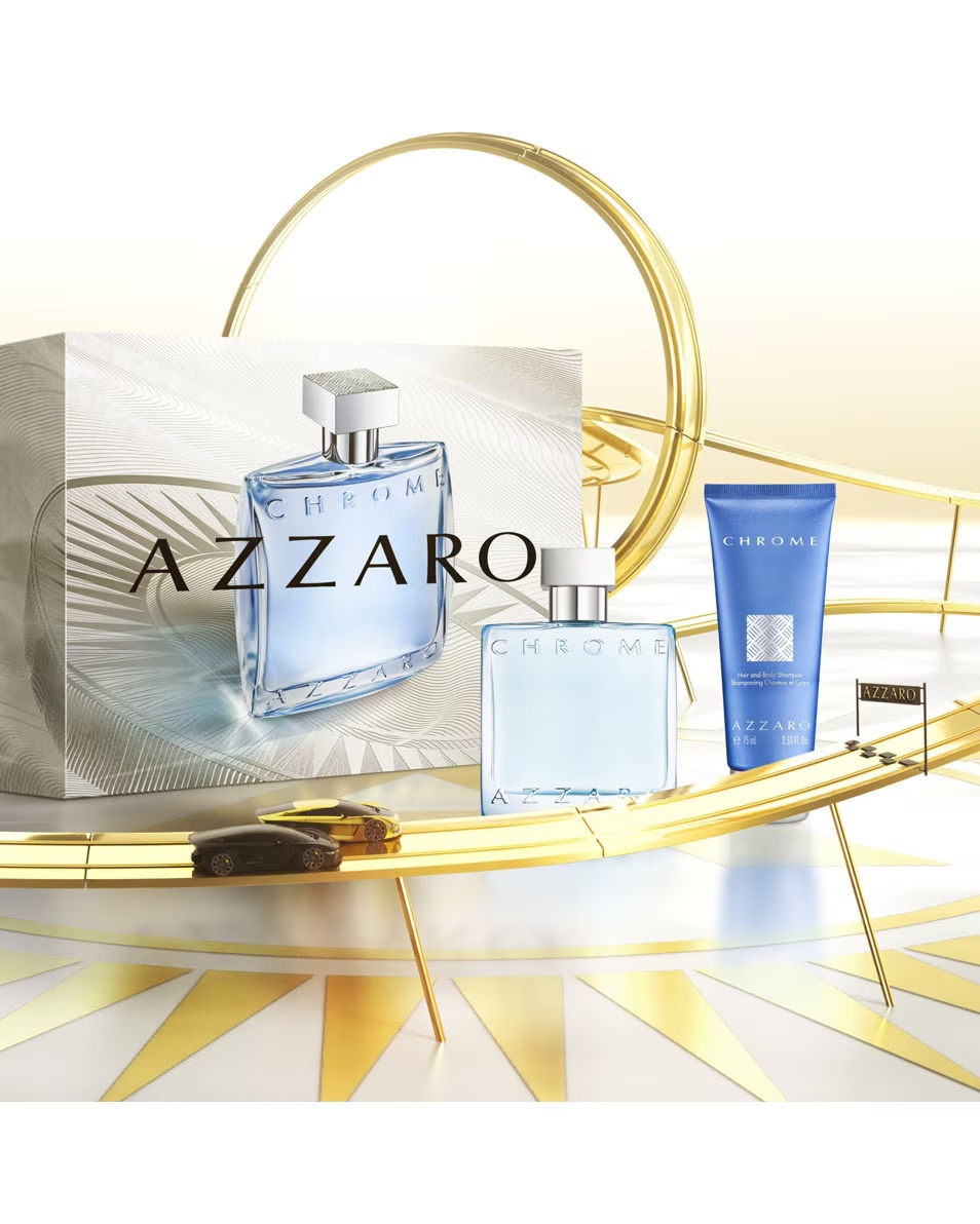 Set Cadou Apa de Toaleta AZZARO Chrome Bărbați