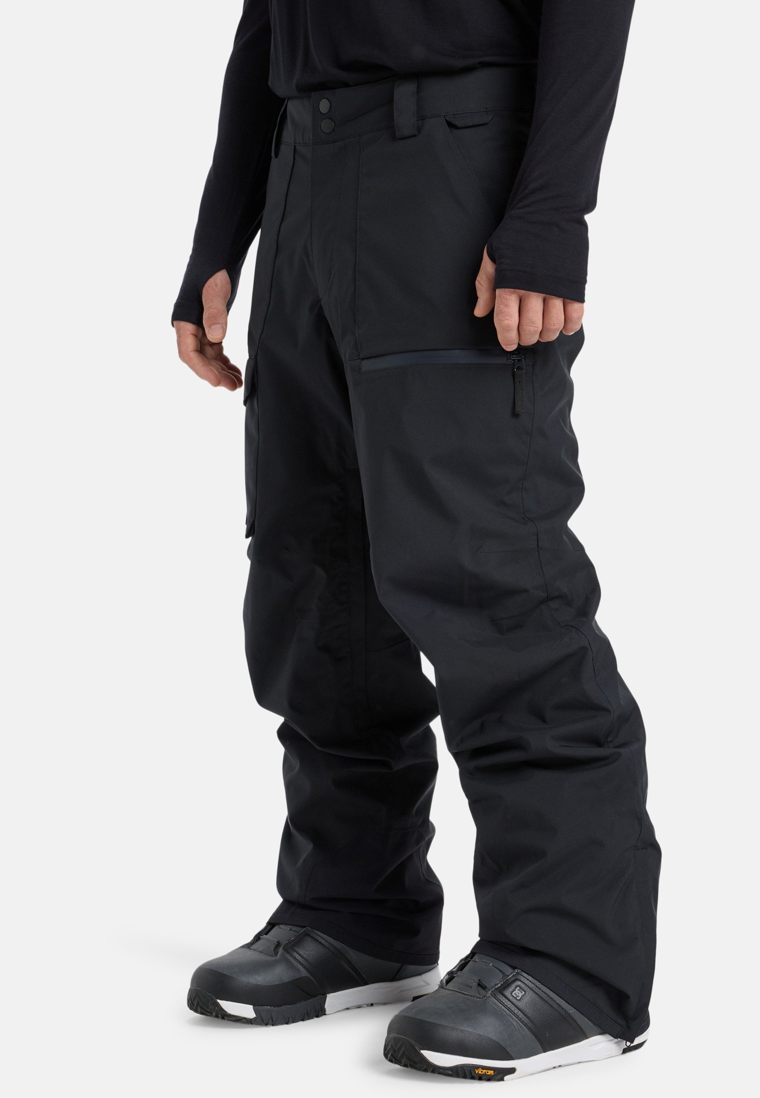 LITTLE CAMO - Lyžařské kalhoty - black