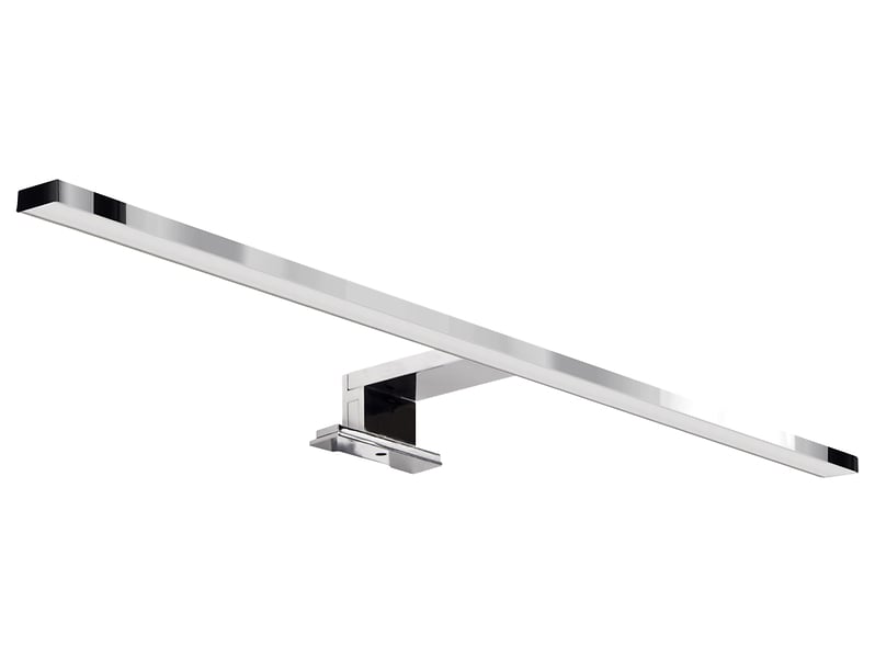 Kinkiet łazienkowy Roxana LED aluminiowy srebrno-biały