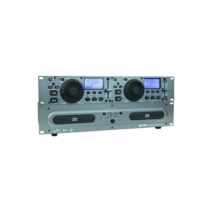 Leitor de CD MP3 Gemini CDX-2250I para montagem em rack