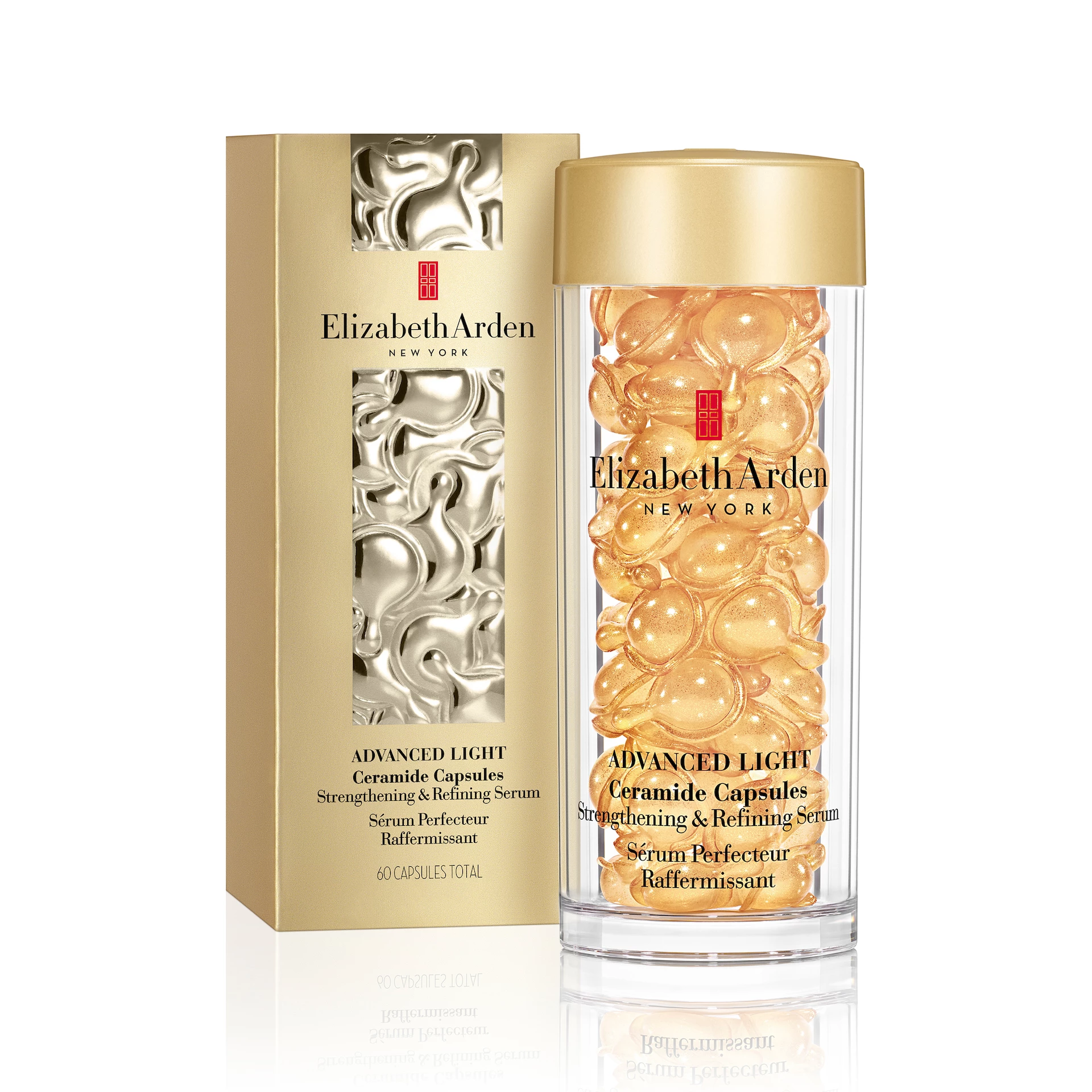 Ceramidne kapsule za obnavljanje i svjetlucavi serum 60 kom - Elizabeth Arden