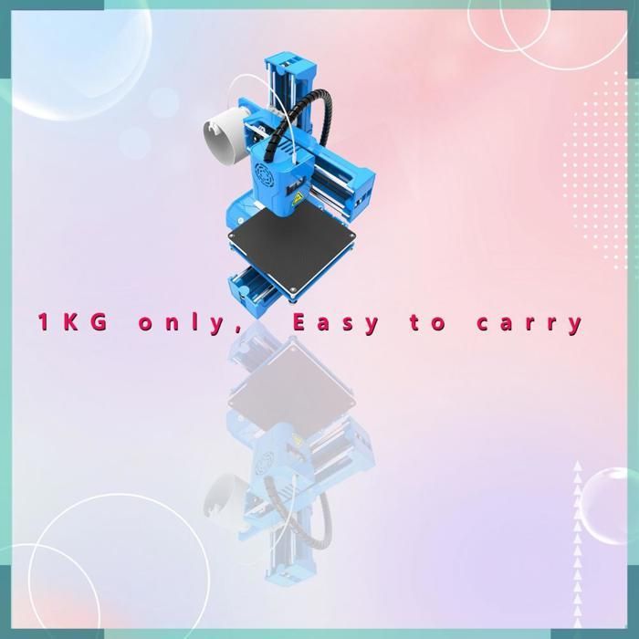 KEENSO EasyThreed 3D Printer for Kids, 100x100x100mm Print Size, Easy Installation, Computer Printer