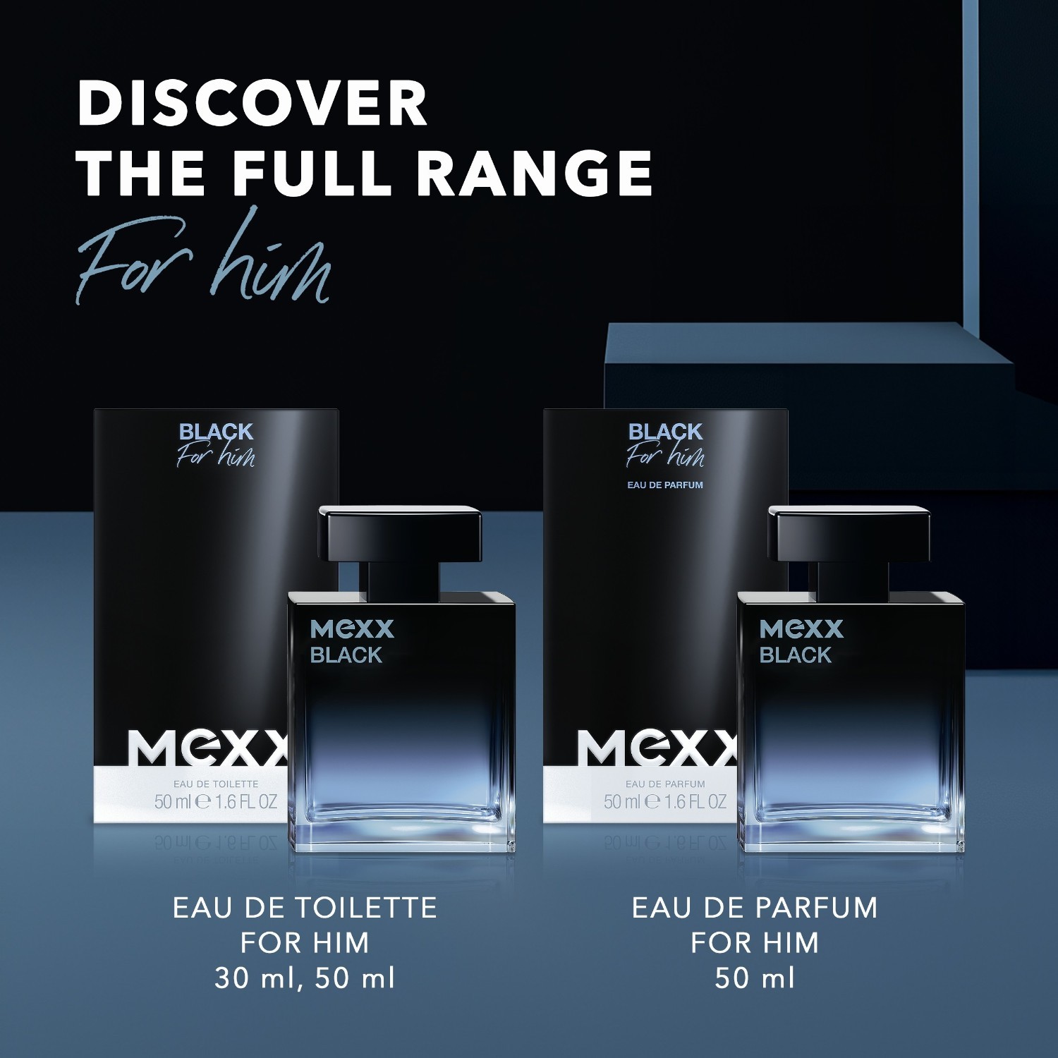 Mexx parfemska voda Black Man - 50 ml