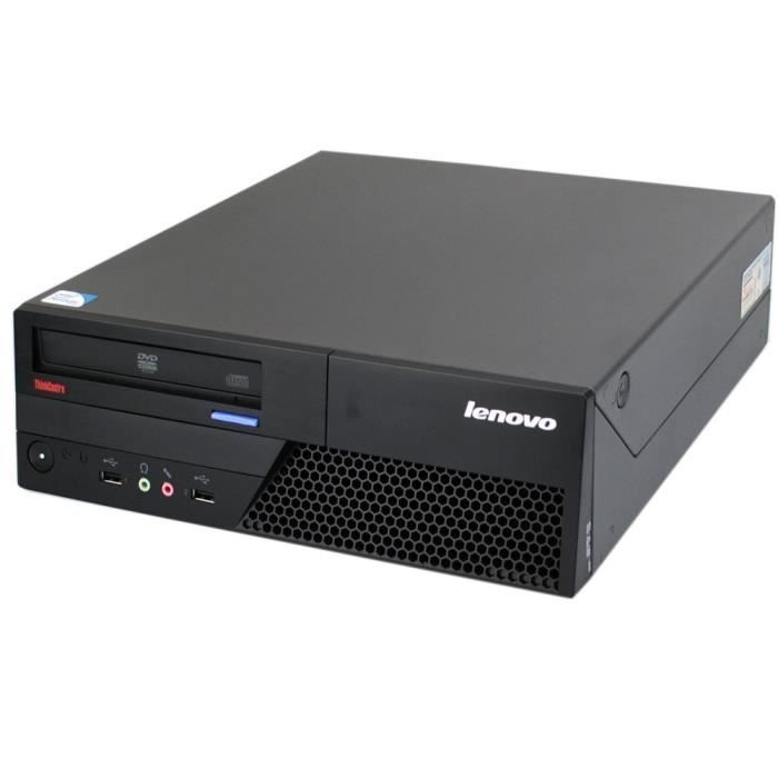 PC desktop Lenovo ThinkCentre M58 Dual Core, 2 GB di RAM, disco rigido da 160 GB, schermo TFT da 17