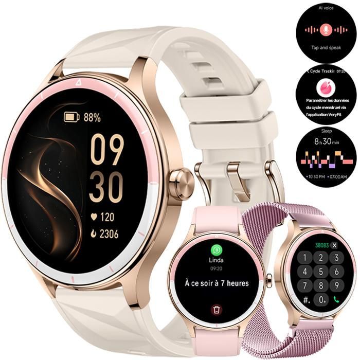 Montre connectée femme - WENZYLIQUOX - 1,27