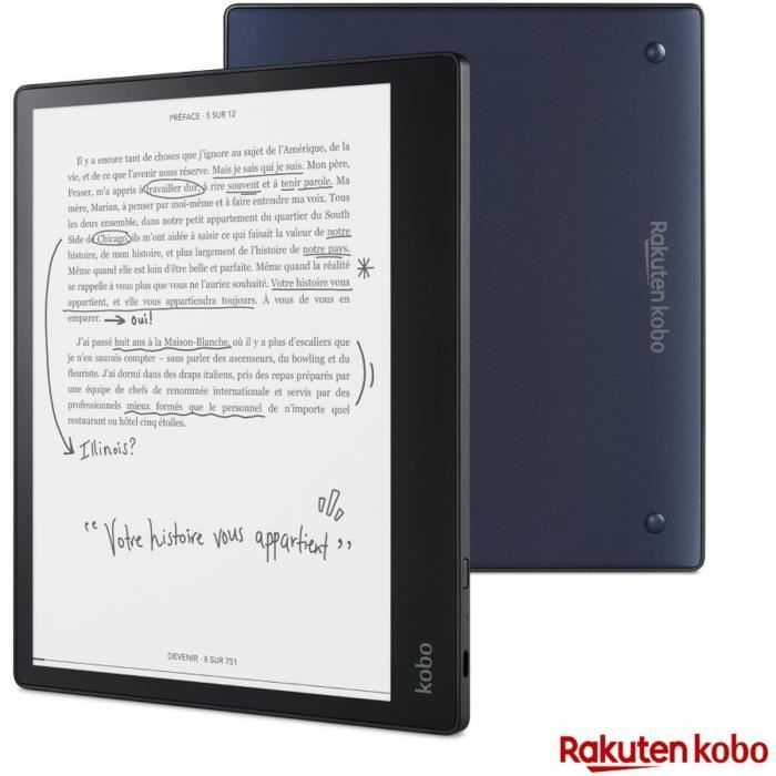 KOBO Elipsa eReader - 10,3 inch - 32 GB + beschermhoes + stylus