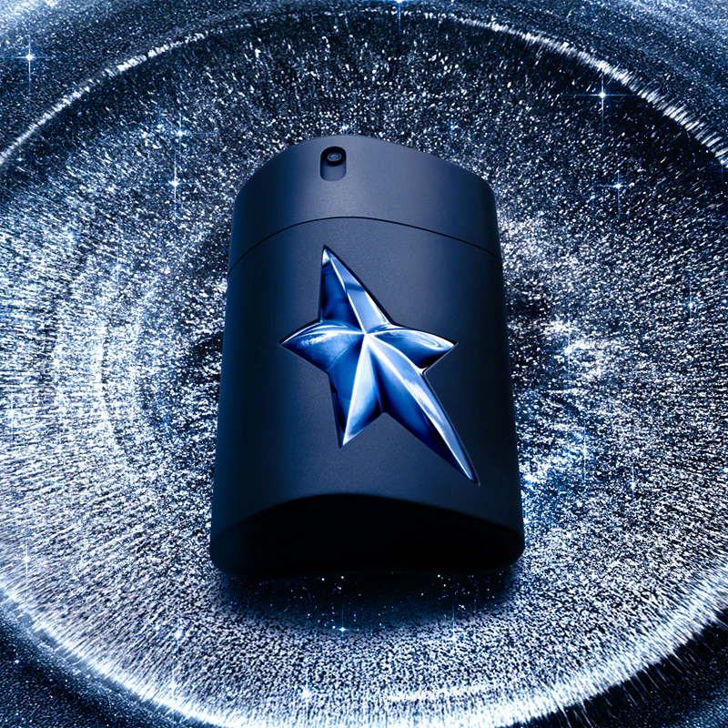 Frasco de borracha recarregável Mugler A*Men Eau de Toilette para homem